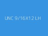 UNC 9/16X12 LH